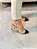Scarpin Slingback Sara Ouro com preto - Imagem 3