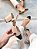 Scarpin Slingback Sara Nude com Preto - Imagem 2
