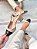 Scarpin Slingback Sara Nude com Preto - Imagem 4