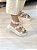 Flatform Feminina Safira Off-white - Imagem 9