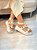 Flatform Feminina Safira Off-white - Imagem 6