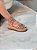 PRÉ VENDA - Flatform Feminina Cordas Trancoso Camel - Imagem 5