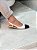 Slingback Sarah Sem salto Off-white/Preto - Imagem 10
