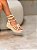 PRÉ VENDA - Sandália Feminina Anabela Isabella Off-white - Imagem 4