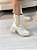 Bota Feminina Malu Chelsea Off-white - Imagem 13
