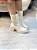 Bota Feminina Malu Chelsea Off-white - Imagem 10