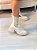 Bota Feminina Malu Chelsea Off-white - Imagem 8