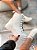 Coturno Feminino Carol Off-white - Imagem 13