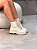Coturno Feminino Carol Off-white - Imagem 4