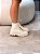 Coturno Feminino Carol Off-white - Imagem 7