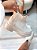 Coturno Chelsea Camila Off-white - Imagem 1