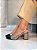 Slingback Feminino Sara Ônix com Preto - Imagem 17