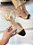 Slingback Feminino Sofia nude/preto - Imagem 2
