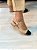 Slingback Feminino Sofia nude/preto - Imagem 5