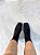 Bota Feminina Naty Preta Suede Strech cano curto - Imagem 2