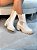 Bota Feminina Leticia Chelsea Off-white - Imagem 3