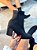Bota Feminina Jordana Preta em Meia tricô - Imagem 4