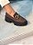 Mocassim Feminino tratorado Beca marrom destroyed - Imagem 8