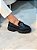 Mocassim Feminino Tratorado Beca Preto liso - Imagem 2