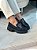 Mocassim feminino tratorado Beca preto croco - Imagem 1