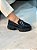 Mocassim feminino tratorado Beca preto croco - Imagem 12