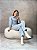 Bota Feminina Naty Off-White strech - Imagem 6