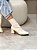 Bota Feminina Naty Off-White strech - Imagem 7