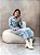 Bota Feminina Naty Off-White strech - Imagem 4