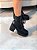 Bota Feminina Bruna Plataforma Preto destroyed - Imagem 4
