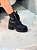 Bota Feminina Bruna Plataforma Preto destroyed - Imagem 1