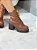 Bota Feminina Bruna Plataforma Caramelo destroyed - Imagem 13