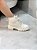 Coturno Feminino Fernanda Off-white Couro Legítimo - Imagem 6
