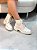 Coturno Feminino Fernanda Off-white Couro Legítimo - Imagem 7