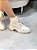 Coturno Feminino Fernanda Off-white Couro Legítimo - Imagem 5