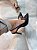Scarpin Feminino Sasha Preto Fosco - Imagem 2