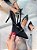 Scarpin Feminino Sasha Preto Fosco - Imagem 5