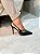 Scarpin Feminino Sasha Preto Fosco - Imagem 3
