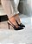 Scarpin Feminino Sasha Preto Fosco - Imagem 4