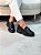 Mocassim Feminino Carina Preto croco Confort - Imagem 6