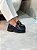 Mocassim Feminino Carina Preto croco Confort - Imagem 7