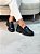 Mocassim Feminino Carina Preto croco Confort - Imagem 2