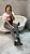 Mocassim Feminino Carina Preto croco Confort - Imagem 10