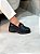Mocassim Feminino Carina Preto croco Confort - Imagem 1