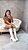 Bota Feminina Cano Alto Martina Off-white - Imagem 5