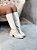 Bota Feminina Cano Alto Martina Off-white - Imagem 6