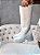 Bota Feminina Cano Alto Martina Off-white - Imagem 7