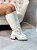 Bota Feminina Cano Alto Martina Off-white - Imagem 3