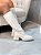 Bota Feminina Cano Alto Martina Off-white - Imagem 9