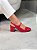 Sapato Boneca Tali Vermelho Verniz - Imagem 15