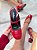 Sapato Boneca Tali Vermelho Verniz - Imagem 12